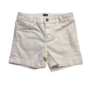 Gap Denim- White Shorts- Mid Rise-Youth- Size: 10
